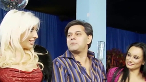 Fucking together with big tits british supermodel
