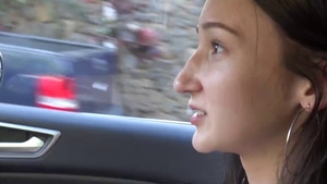Tight coed blowjobs in public