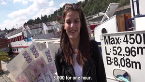 POV nailing between big ass babe Tiffany Star outdoors