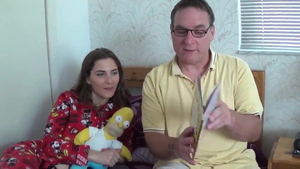 Raw fucking together with young brunette Molly Jane