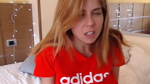 Horny natural girl masturbation live on webcam in HD