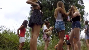 Rough fucking in the company of young amateur