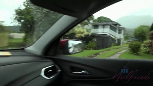 Deepthroat in hotel alongside very hot teen chick