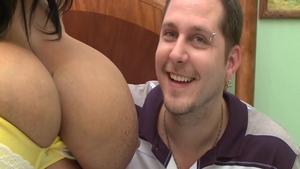 Rough sex in company with natural british queen Kristina Milan