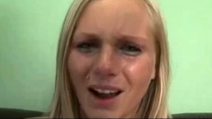 Skinny teen chick painful anal in HD