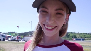 Athletic teen chick gangbang HD