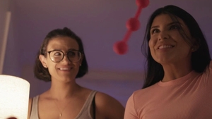 Girl Romi Rain with Penny Barber strapon