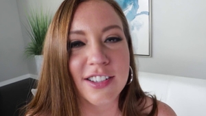 Submissive deepthroat between beautiful Maddy O'Reilly