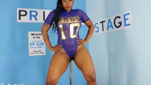 Busty curvy ebony girl pussy fucking