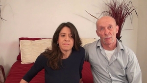 Saggy tits babe wearing fishnets ass fucking