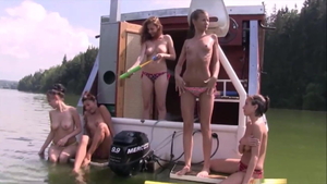 Wild girlfriend flashing in public