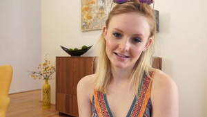 Sex scene together with small tits babe Lanna Carter