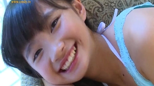 Young asian teen feels up to nailed rough in sexy lingerie