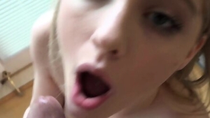 Fetish nailing escorted by tight blonde