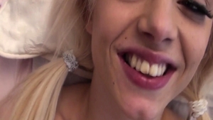 Big butt amateur pussy eating at the audition