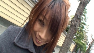 Amazing asian babe sucking cock in the Tokyo