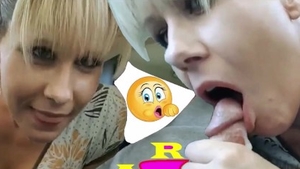 European teen swallow in the street