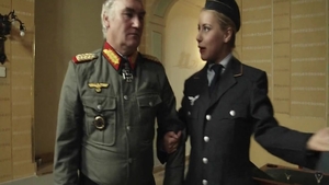 Vintage small tits european handjob