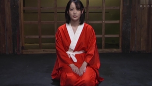 Sex with toys next to small tits japanese brunette