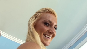 Rough sex alongside wild blonde