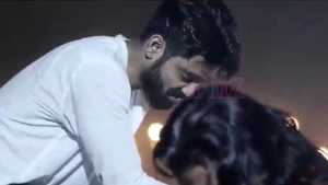 Asian MILF sensual kissing in HD