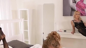 Skinny & beautiful pornstar Katy Rose hardcore threesome