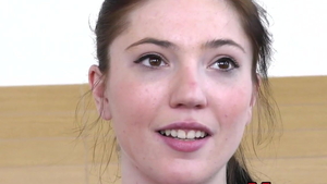 Doggy fucks accompanied by hungarian brunette