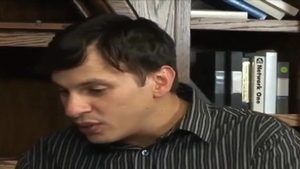 Young secretary creampied