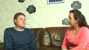 Closeup european pussy fuck in club