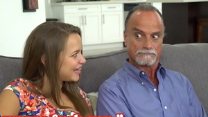 Lucie Kline finds dick to fuck in the woods