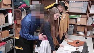 Shop Lyfter: Teen chick Samantha Hayes group sex