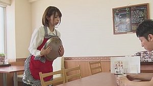 Heyzo: Rough fucking accompanied by asian waitress
