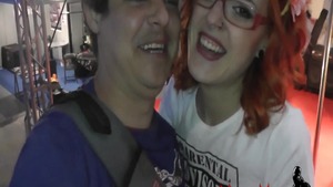 Daniela Evans next to whore Carolina Abril orgy